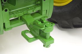 Category 2 drawbar with low-profile clevis