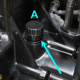 Transmission fill point