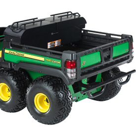 Gator toolbox shown on TH 6x4 with deluxe cargo box