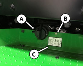 Battery disconnect installed