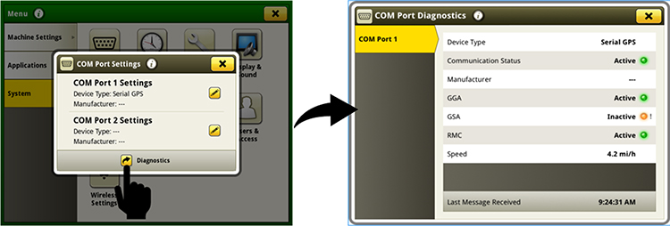 Ensure controller communication with additional diagnostics