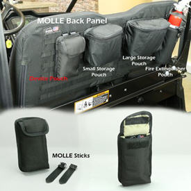 MOLLE device pouch