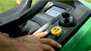 John Deere One-Touch MulchControl