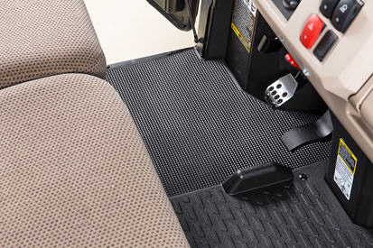 Left floor mat