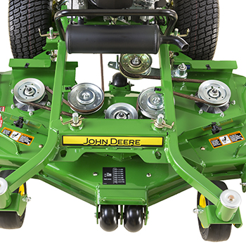 Easy-to-remove mower deck shields