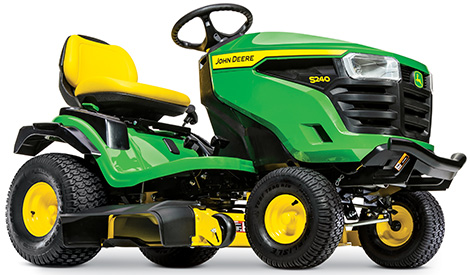 S240 with 42-in. (107-cm) Accel Deep™ Mower Deck