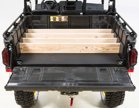 Cargo box with 2x6 dividers