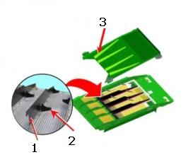 Parts included for side hill package