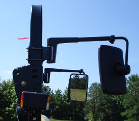 Telescopic mirror mounted on 5M Open Station