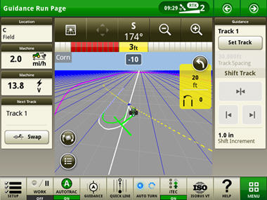 John Deere AutoTrac Turn Automation