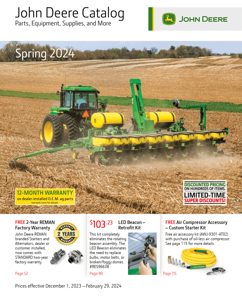 Spring Parts 2024 Catalog